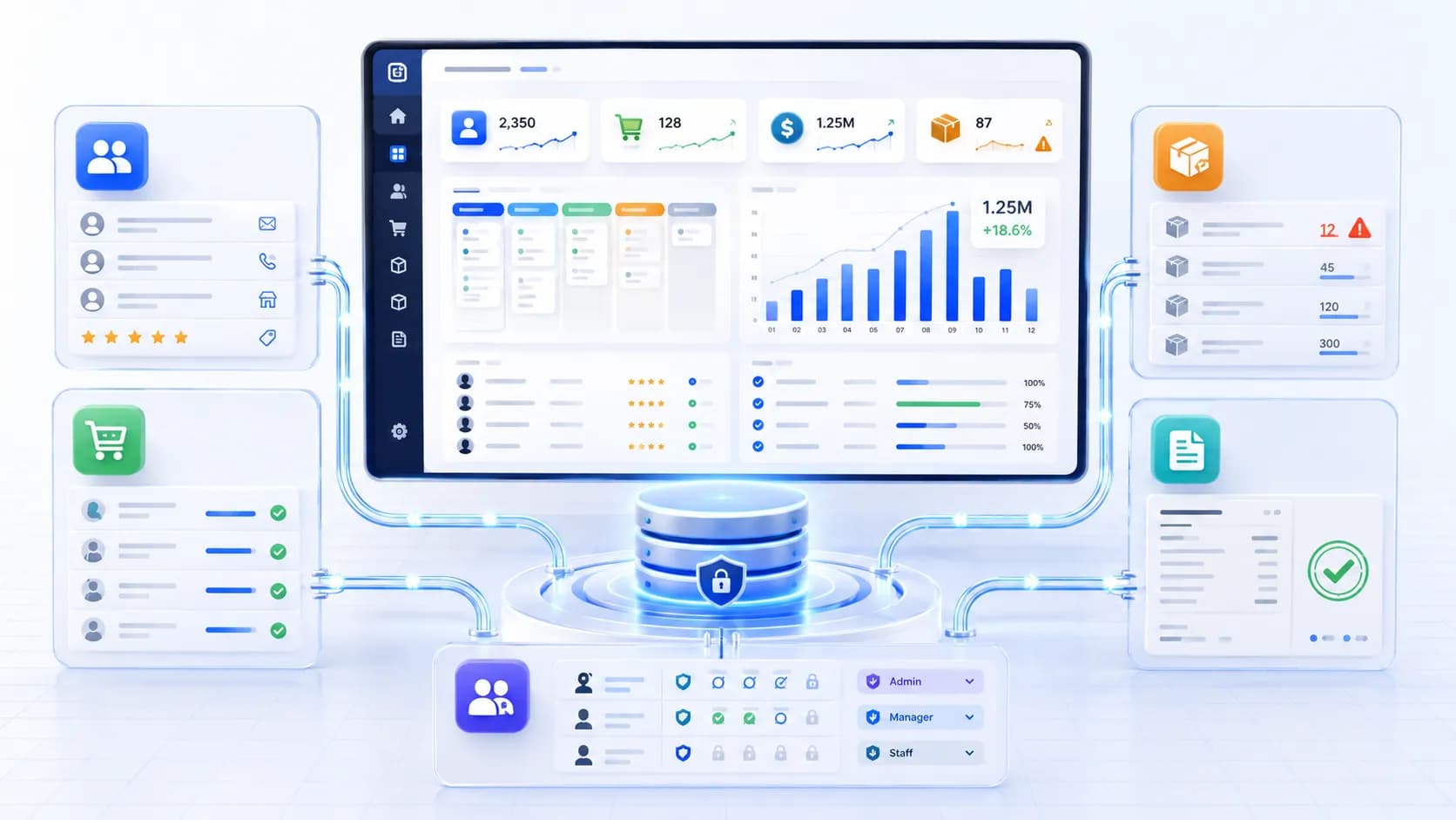 Hệ thống CRM & ERP
